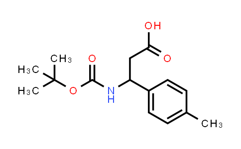 3-((tert-Butoxycarbonyl)amino)-3-(p-tolyl)propanoic acid