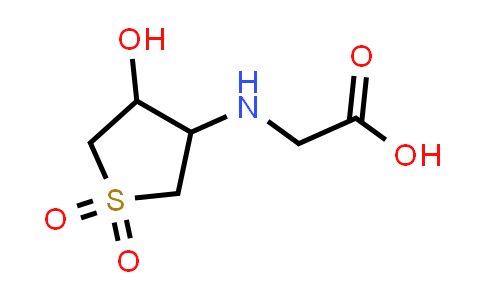 2-((4-Hydroxy-1,1-dioxidotetrahydrothiophen-3-yl)amino)acetic acid