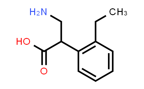 3-Amino-2-(2-ethylphenyl)propanoic acid
