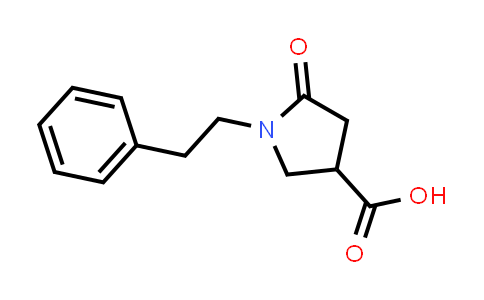 5-Oxo-1-phenethylpyrrolidine-3-carboxylic acid