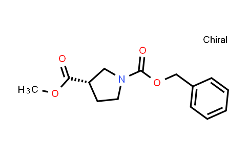 (S)-1-Benzyl 3-methyl pyrrolidine-1,3-dicarboxylate