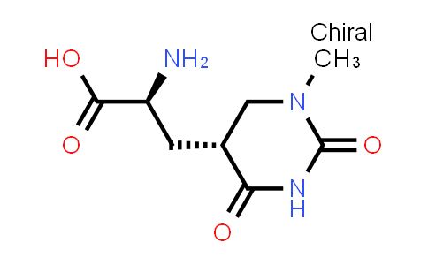 (S)-2-Amino-3-((R)-1-methyl-2,4-dioxohexahydropyrimidin-5-yl)propanoic acid