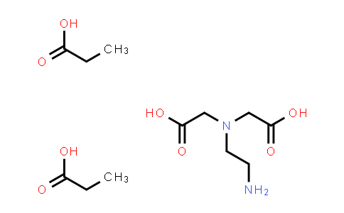 2,2'-((2-Aminoethyl)azanediyl)diacetic acid compound with propionic acid (1:2)