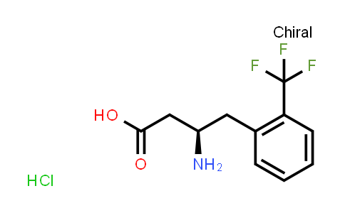 (R)-3-Amino-4-(2-(trifluoromethyl)phenyl)butanoic acid hydrochloride