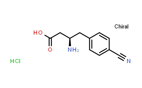 (R)-3-Amino-4-(4-cyanophenyl)butanoic acid hydrochloride