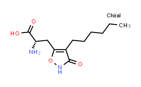 (S)-2-Amino-3-(4-hexyl-3-oxo-2,3-dihydroisoxazol-5-yl)propanoic acid