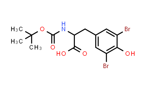 2-((tert-Butoxycarbonyl)amino)-3-(3,5-dibromo-4-hydroxyphenyl)propanoic acid