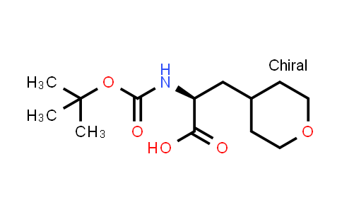 (S)-2-((tert-Butoxycarbonyl)amino)-3-(tetrahydro-2H-pyran-4-yl)propanoic acid
