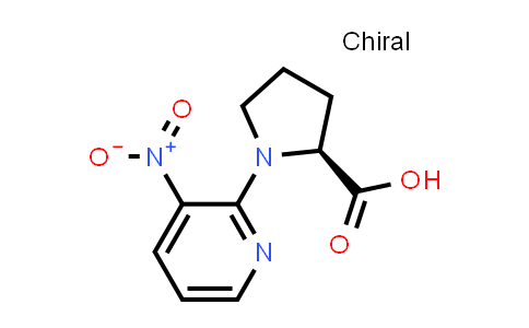 (S)-1-(3-Nitropyridin-2-yl)pyrrolidine-2-carboxylic acid