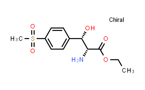 (2R,3S)-Ethyl 2-amino-3-hydroxy-3-(4-(methylsulfonyl)phenyl)propanoate