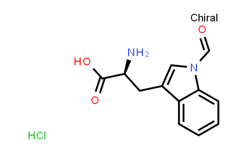 (S)-2-Amino-3-(1-formyl-1H-indol-3-yl)propanoic acid hydrochloride