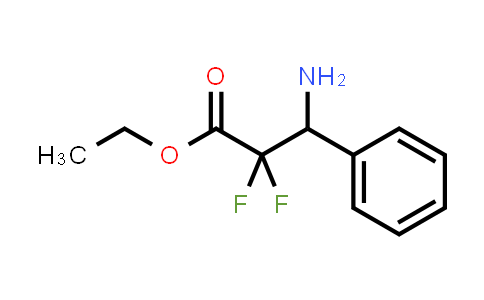 Ethyl 3-amino-2,2-difluoro-3-phenylpropanoate