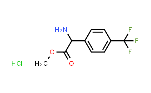 Methyl 2-amino-2-(4-(trifluoromethyl)phenyl)acetate hydrochloride