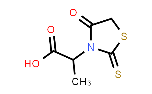 2-(4-oxo-2-Thioxothiazolidin-3-yl)propanoic acid