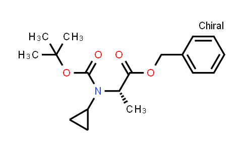 (S)-Benzyl 2-((tert-butoxycarbonyl)(cyclopropyl)amino)propanoate