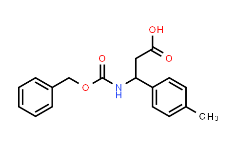3-(((Benzyloxy)carbonyl)amino)-3-(p-tolyl)propanoic acid
