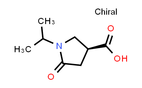 (S)-1-Isopropyl-5-oxopyrrolidine-3-carboxylic acid