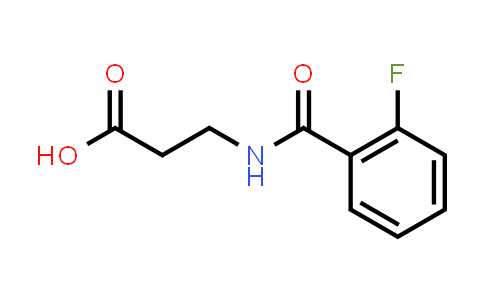 3-(2-Fluorobenzamido)propanoic acid