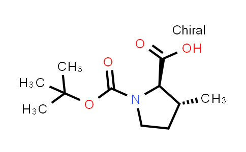 trans-1-(tert-Butoxycarbonyl)-3-methylpyrrolidine-2-carboxylic acid