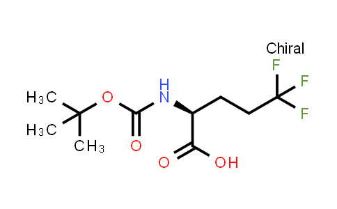 (S)-2-((tert-Butoxycarbonyl)amino)-5,5,5-trifluoropentanoic acid