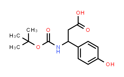 3-((tert-Butoxycarbonyl)amino)-3-(4-hydroxyphenyl)propanoic acid
