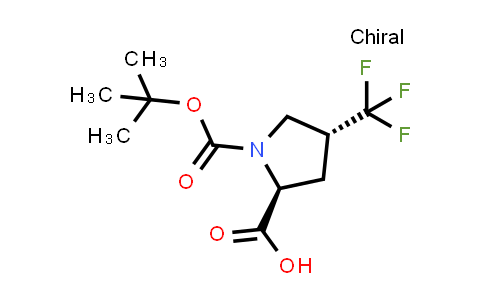 (2S,4R)-1-(tert-Butoxycarbonyl)-4-(trifluoromethyl)pyrrolidine-2-carboxylic acid