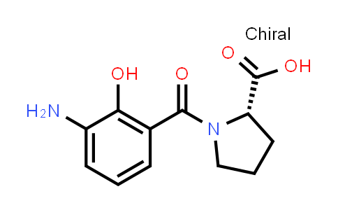 (S)-1-(3-Amino-2-hydroxybenzoyl)pyrrolidine-2-carboxylic acid
