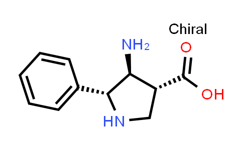 (3R,4S,5R)-4-Amino-5-phenylpyrrolidine-3-carboxylic acid