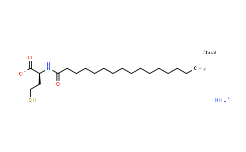 Ammonium (S)-4-mercapto-2-palmitamidobutanoate
