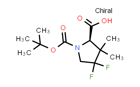 (R)-1-(tert-Butoxycarbonyl)-4,4-difluoro-3,3-dimethylpyrrolidine-2-carboxylic acid