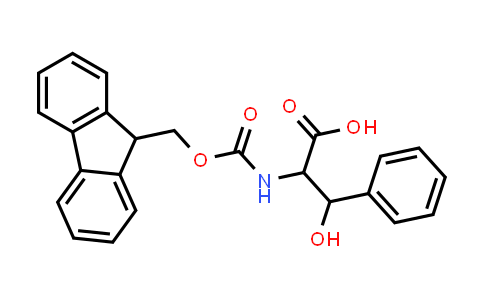 2-((((9H-Fluoren-9-yl)methoxy)carbonyl)amino)-3-hydroxy-3-phenylpropanoic acid