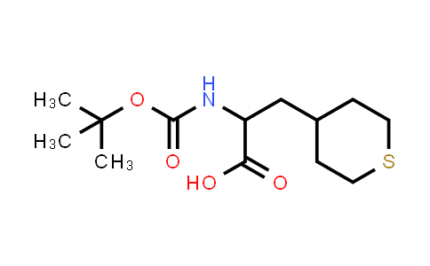 2-((tert-Butoxycarbonyl)amino)-3-(tetrahydro-2H-thiopyran-4-yl)propanoic acid