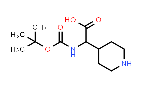 2-(Boc-amino)-2-(4-piperidyl)acetic Acid