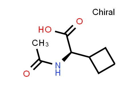 (R)-2-Acetamido-2-cyclobutylacetic acid