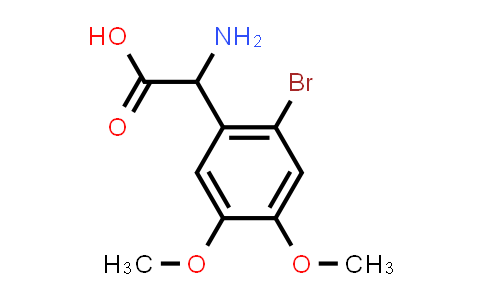2-Amino-2-(2-bromo-4,5-dimethoxyphenyl)acetic acid
