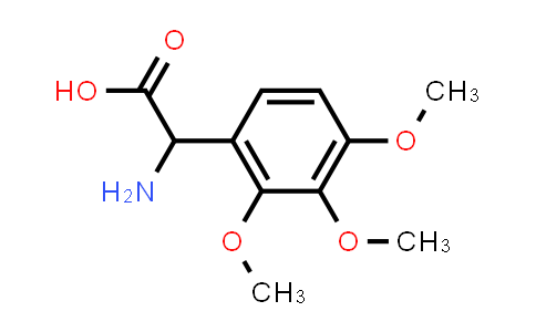 2-Amino-2-(2,3,4-trimethoxyphenyl)acetic acid