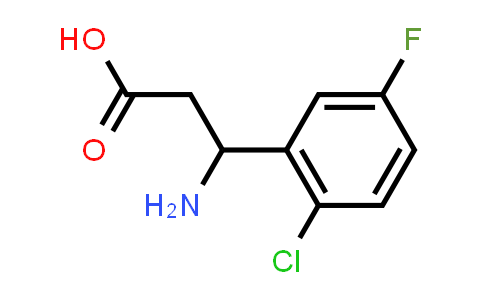 3-Amino-3-(2-chloro-5-fluorophenyl)propanoic acid
