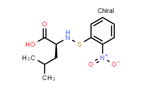 (S)-4-Methyl-2-(((2-nitrophenyl)thio)amino)pentanoic acid