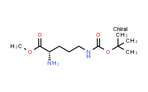 (S)-Methyl 2-amino-5-((tert-butoxycarbonyl)amino)pentanoate