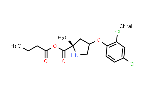 Butyric (2S)-4-(2,4-dichlorophenoxy)-2-methylpyrrolidine-2-carboxylic anhydride
