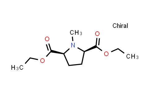 (2R,5S)-rel-Diethyl 1-methylpyrrolidine-2,5-dicarboxylate