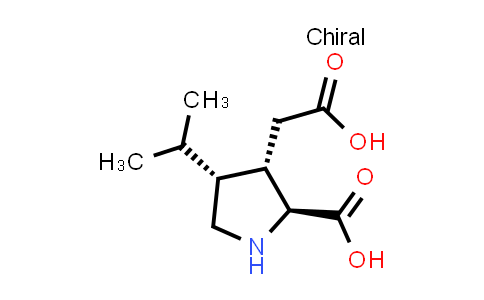 (2S,3S,4R)-3-(Carboxymethyl)-4-isopropylpyrrolidine-2-carboxylic acid