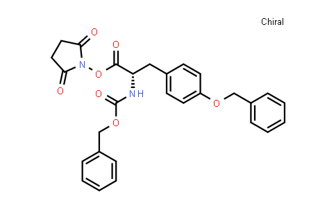 (S)-2,5-Dioxopyrrolidin-1-yl 2-(((benzyloxy)carbonyl)amino)-3-(4-(benzyloxy)phenyl)propanoate