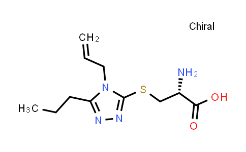 (R)-3-((4-Allyl-5-propyl-4H-1,2,4-triazol-3-yl)thio)-2-aminopropanoic acid