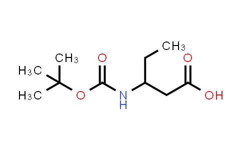 3-((tert-Butoxycarbonyl)amino)pentanoic acid