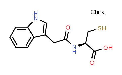 (R)-2-(2-(1H-Indol-3-yl)acetamido)-3-mercaptopropanoic acid