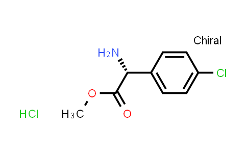 (R)-Methyl 2-amino-2-(4-chlorophenyl)acetate hydrochloride