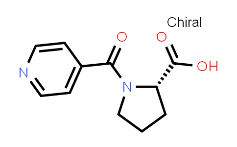 (S)-1-Isonicotinoylpyrrolidine-2-carboxylic acid