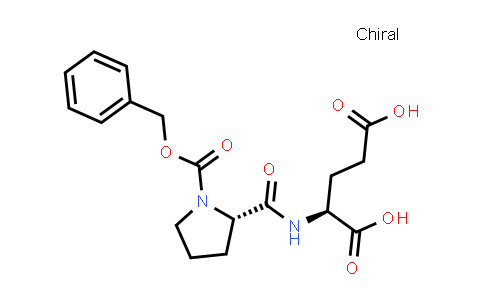 (S)-2-((S)-1-((Benzyloxy)carbonyl)pyrrolidine-2-carboxamido)pentanedioic acid