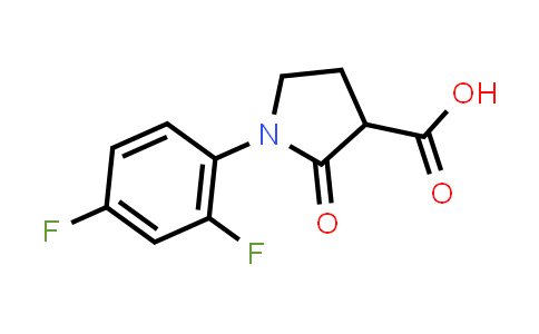 1-(2,4-Difluorophenyl)-2-oxopyrrolidine-3-carboxylic acid